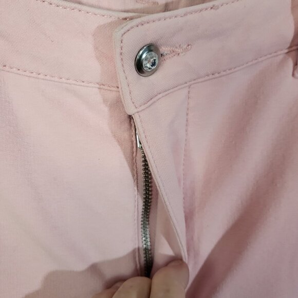 Dream Jeannes by Quacker Factory Women's Jeans Size 16 Pastel Pink - Picture 5 of 11